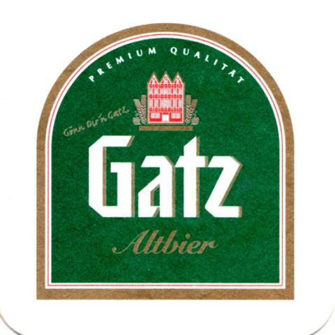 dsseldorf d-nw gatz gatz alt 5a (quad185-goldrahmen-hg grn-haus rot)